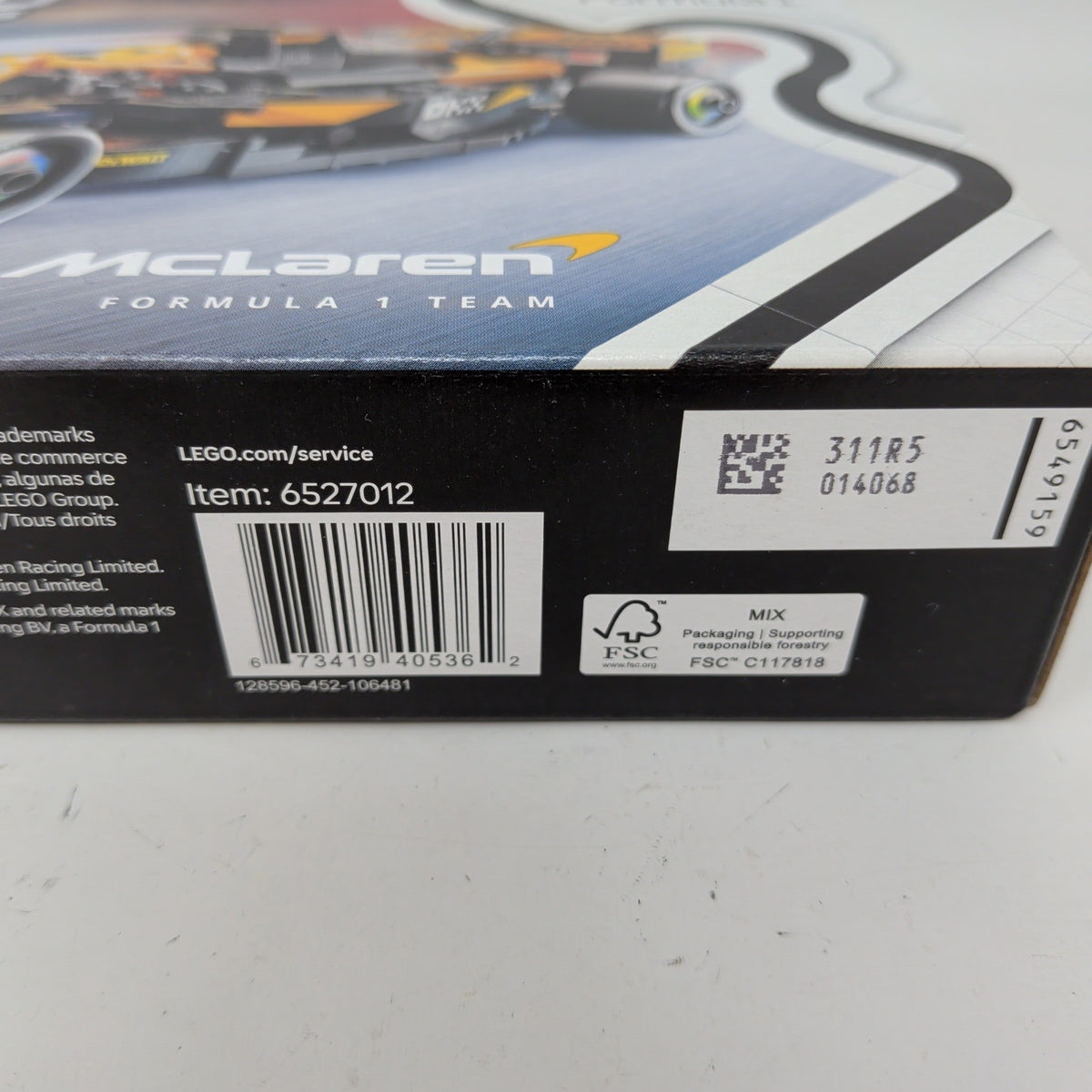 New LEGO McLaren F1 Team MCL38 Race Car 77251 Speed Champions Formula 1 pcs