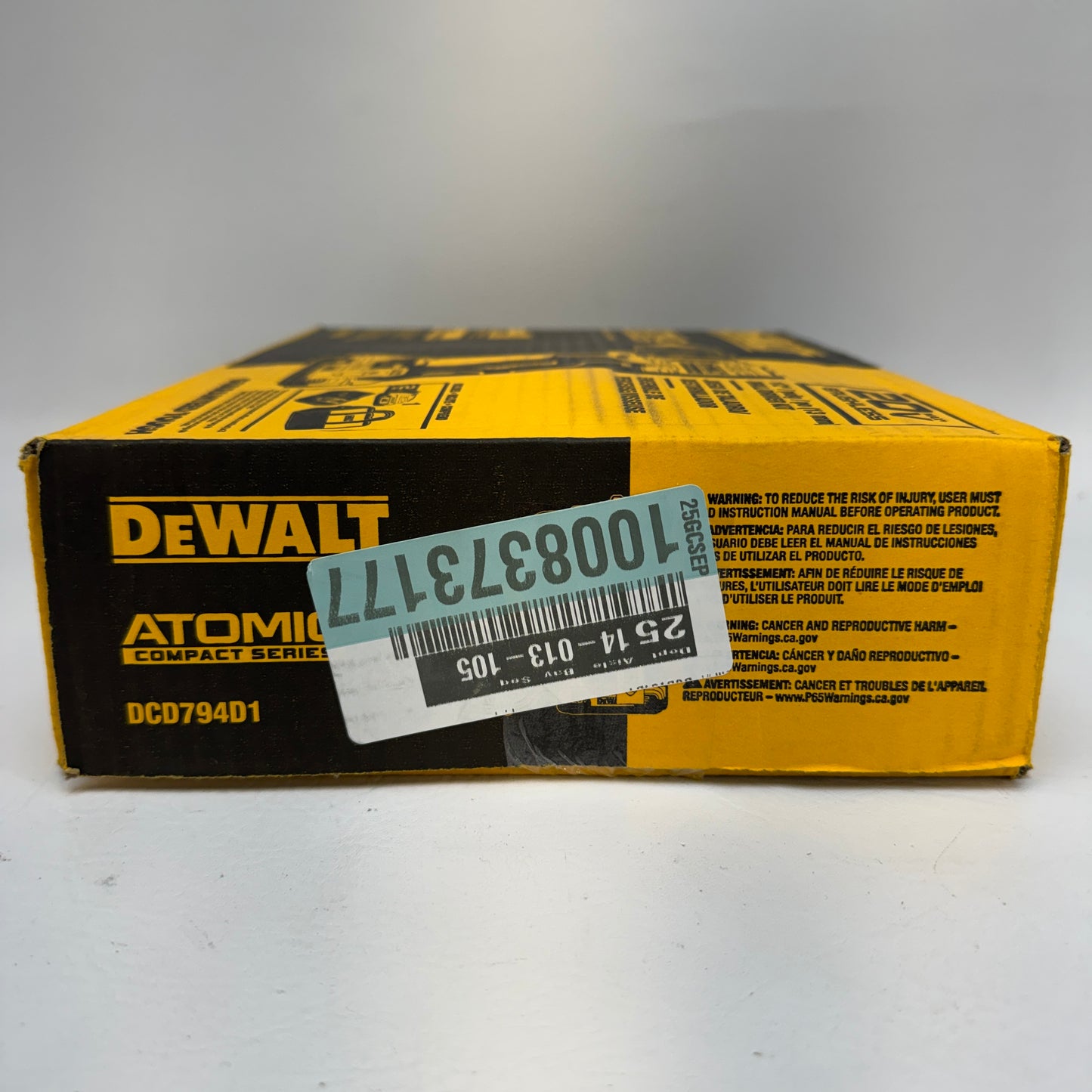 New DEWALT DCD794D1 20V Cordless.5 in Drill Driver 2 Ah