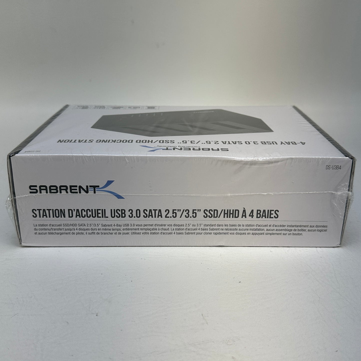 New Sabrent 4-Bay USB 3.0 SATA 2.5in/3.5in SSD/HDD Docking Station DS-U3B4