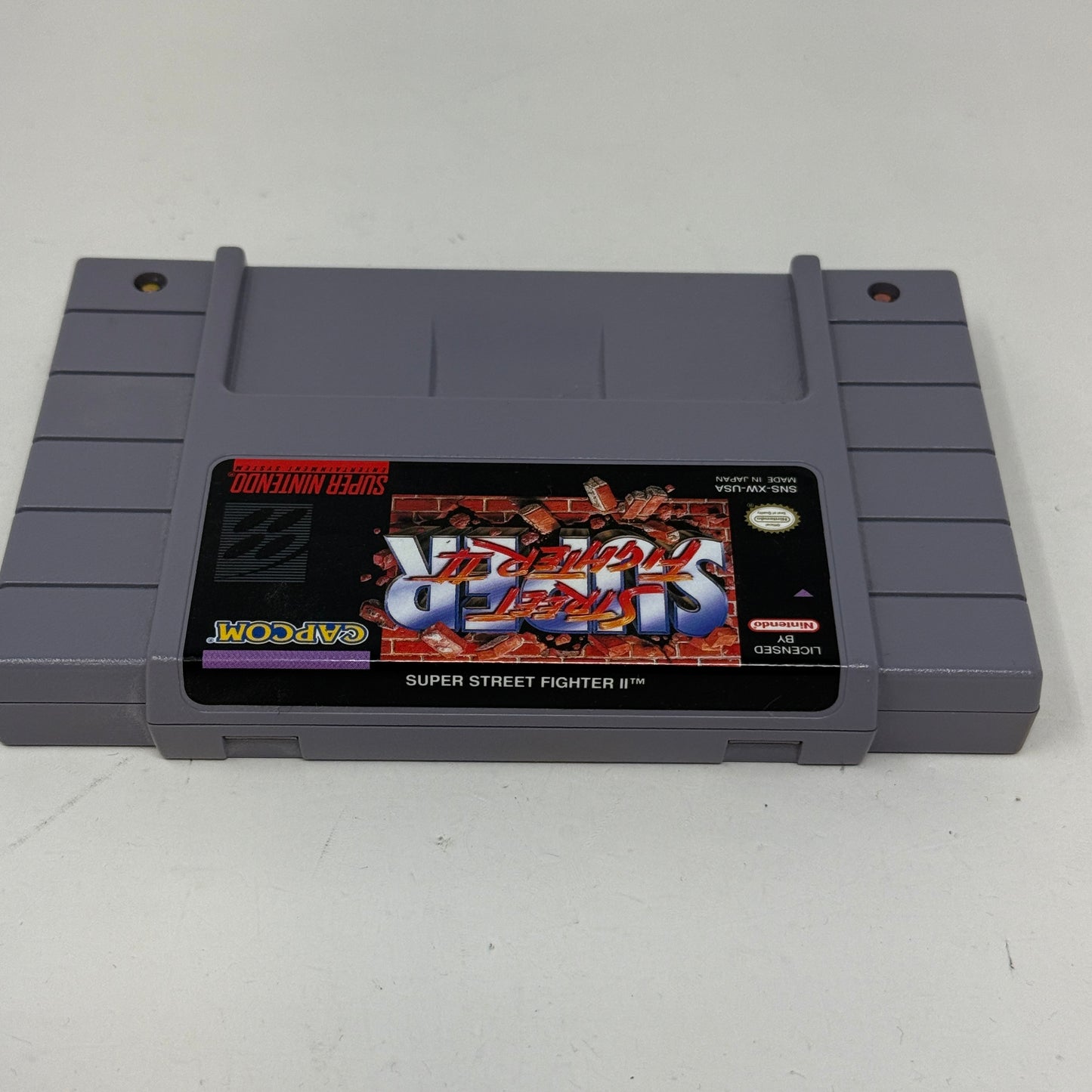 Street Fighter II Turbo (Super Nintendo SNES) - Authentic Cartridge - Tested
