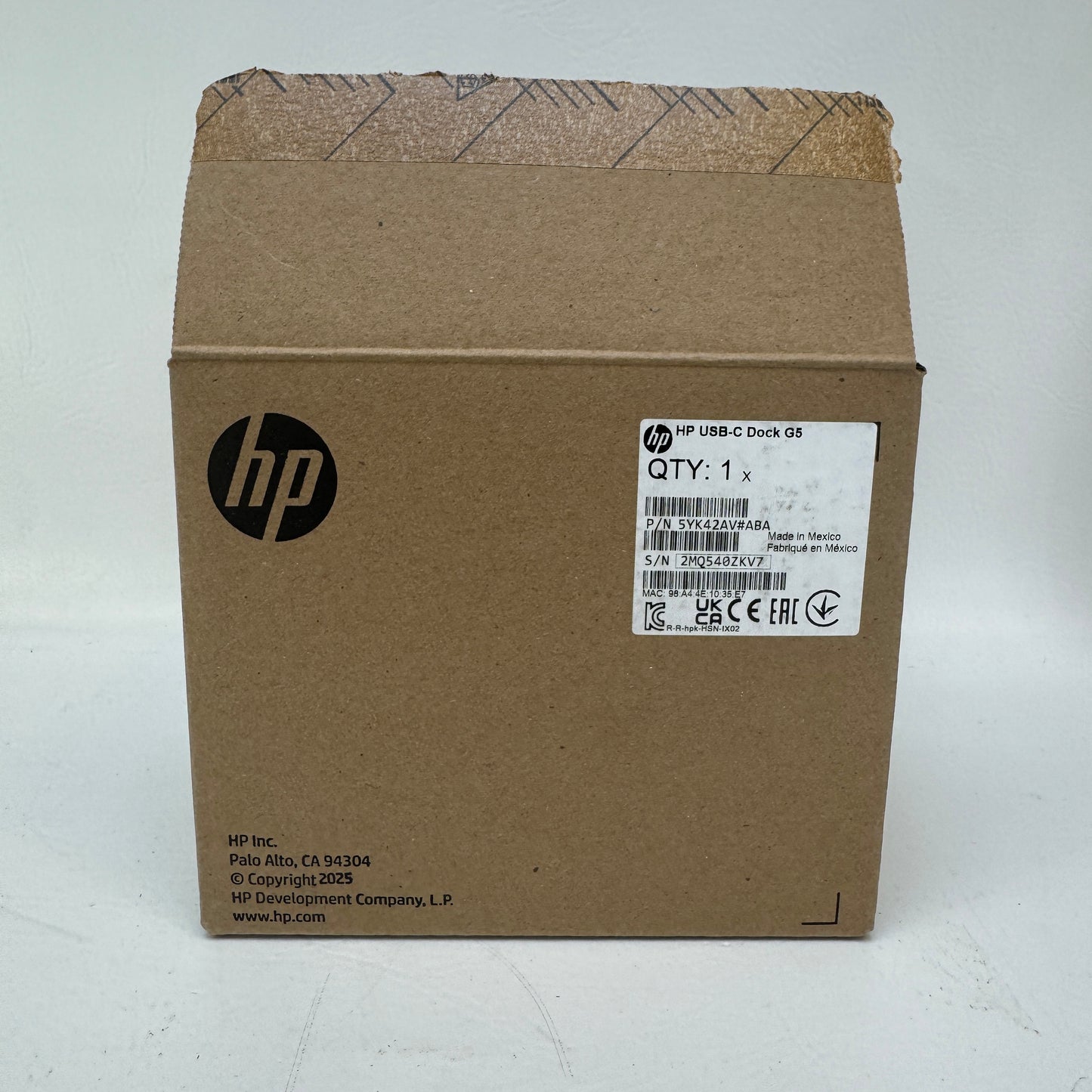HP USB-C G5 Compact Dock 5YK42AV#ABA