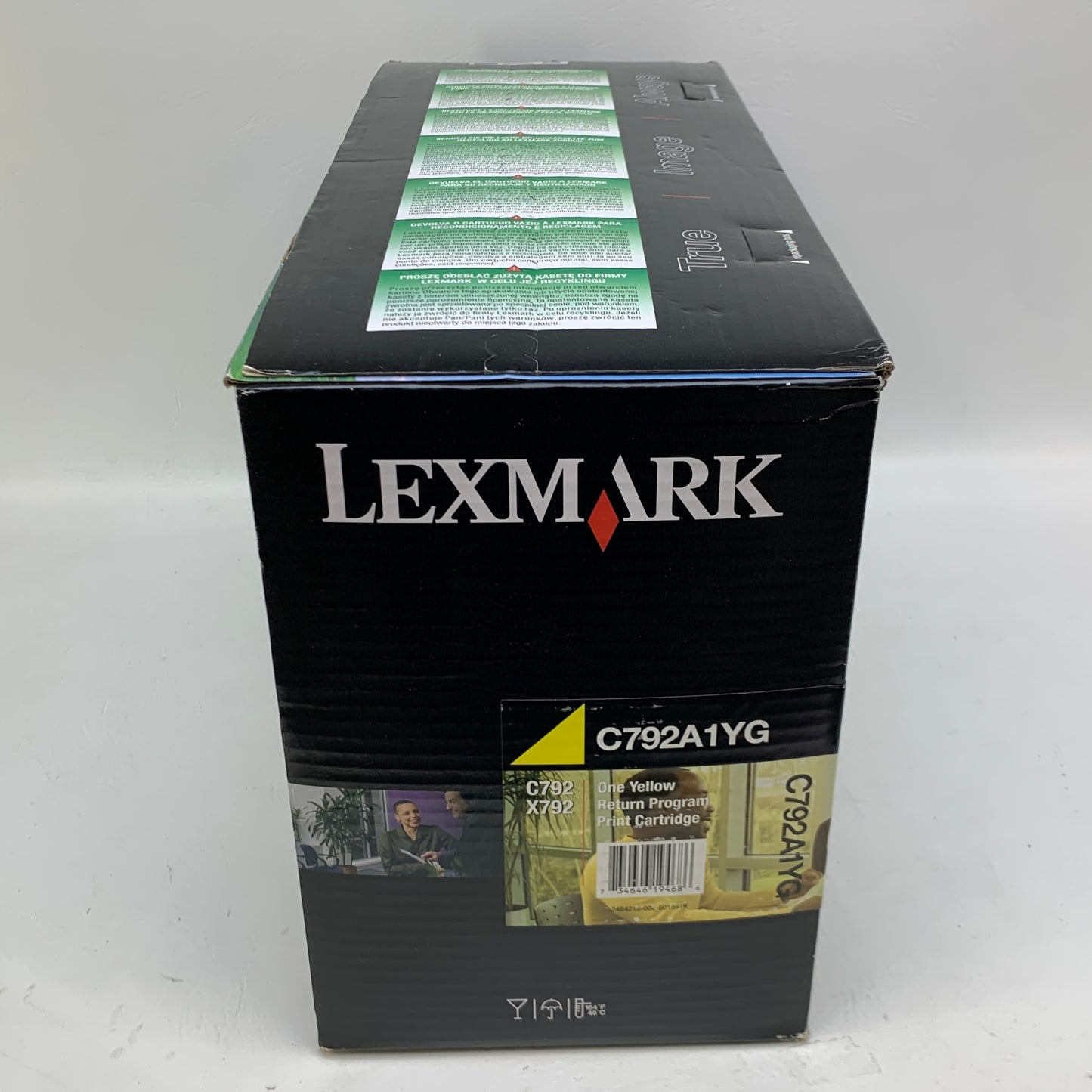 New Lexmark C792A1YG Yellow Toner Cartridge C792 X792