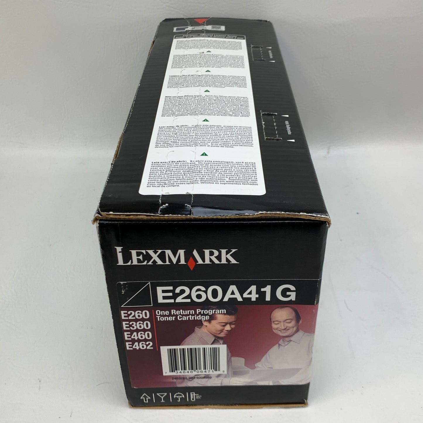 New Lexmark E260A41G Black Toner Cartridge E260 E360 E460