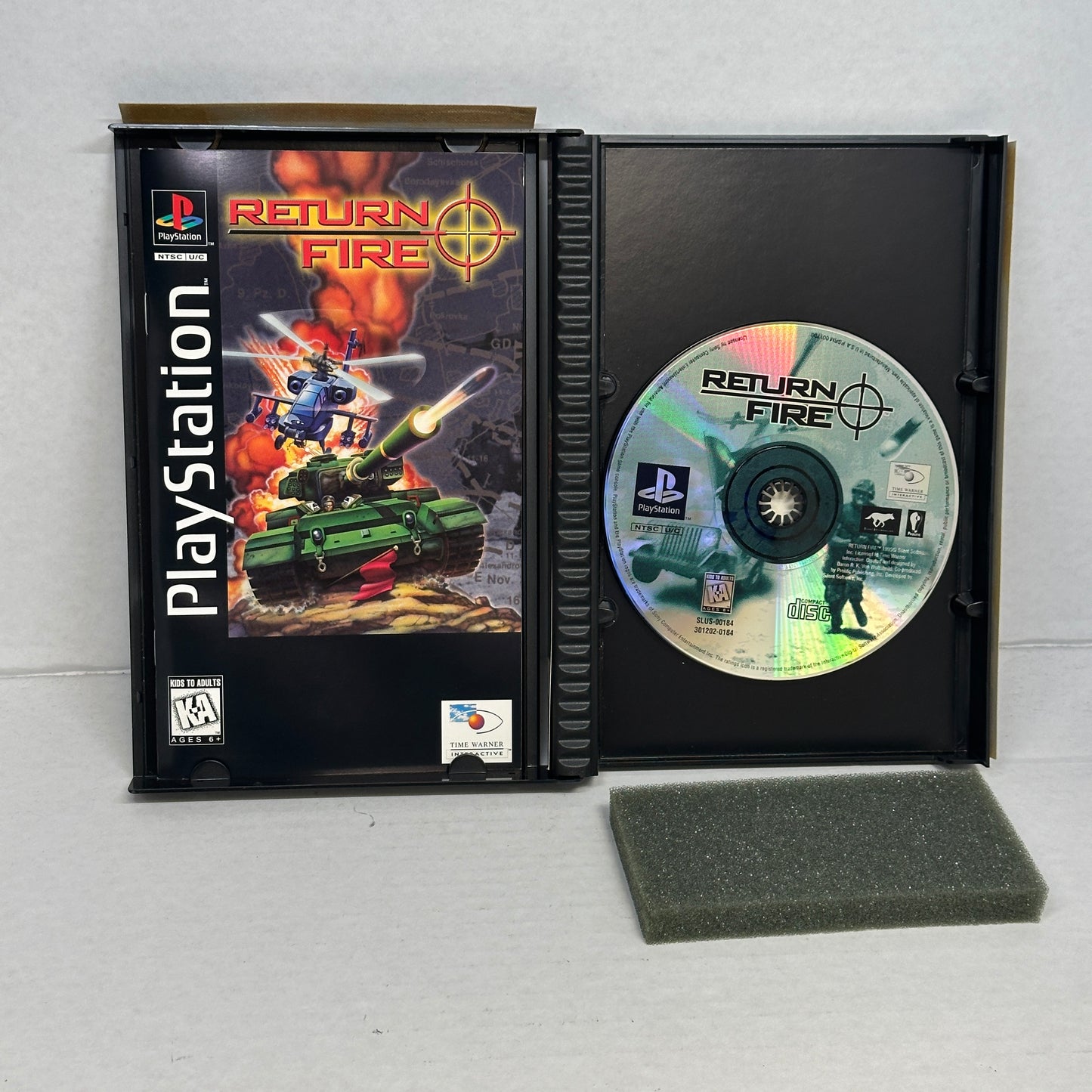 Return Fire (Sony PlayStation 1 PS1, 1996)