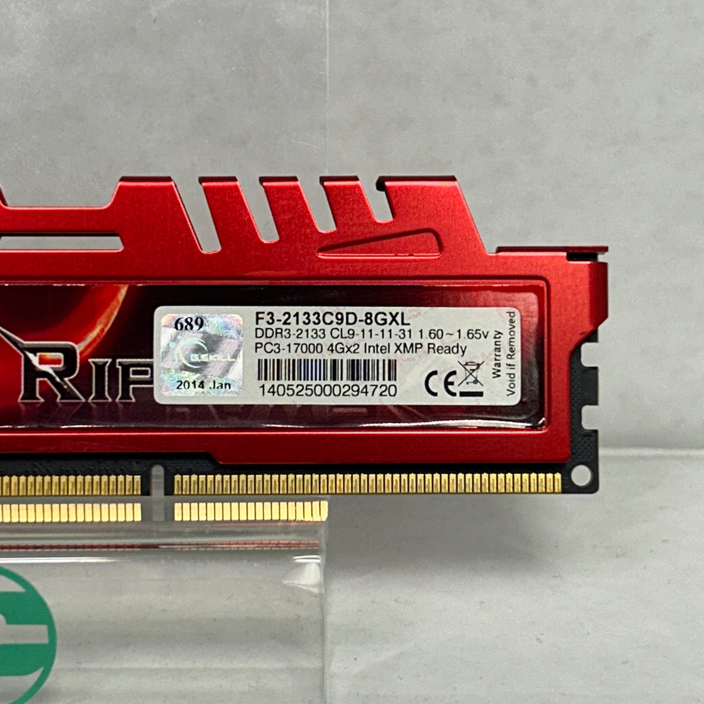 G.Skill RIPJAWS X 8GB (2x4GB) RAM DDR3 2133MHz F3-2133C9D-8GXL