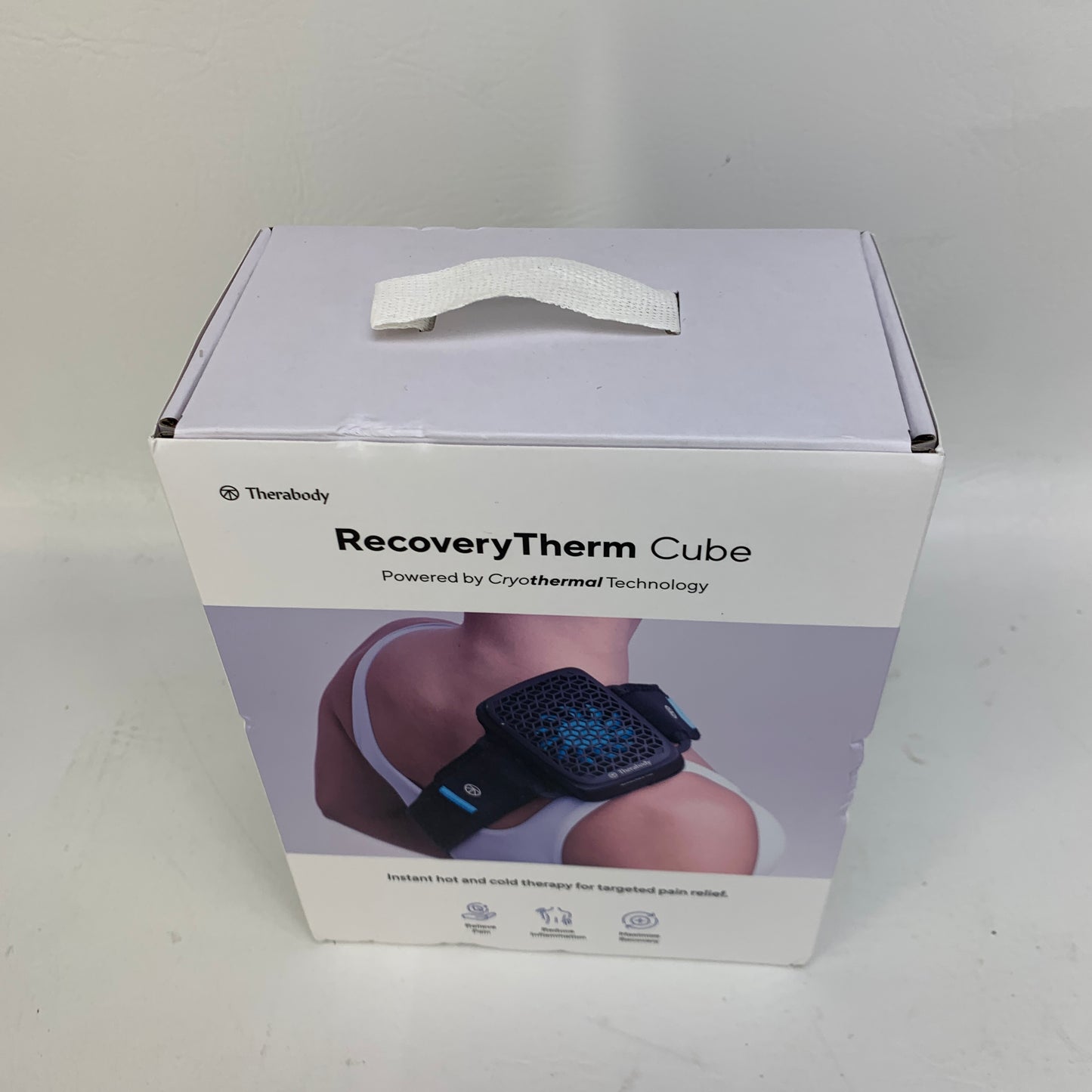 New Therabody RecoveryTherm Cube Heat Cold Contrast Therapy Device TB03778-01