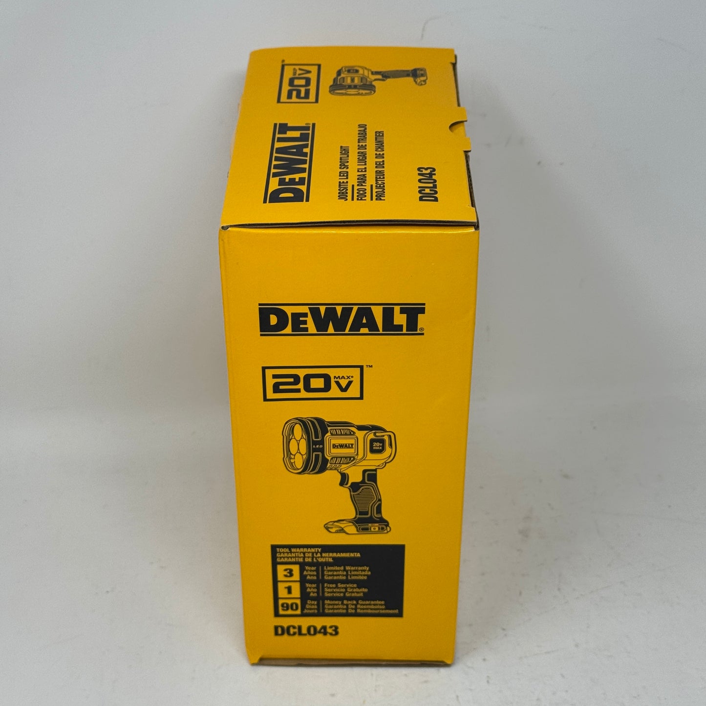 New Dewalt DCL043 20V MAX LED Jobsite Spotlight