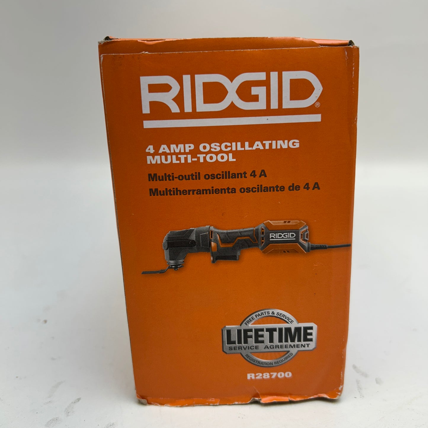 New Ridgid R28700 120V Corded Oscillating Multi Tool