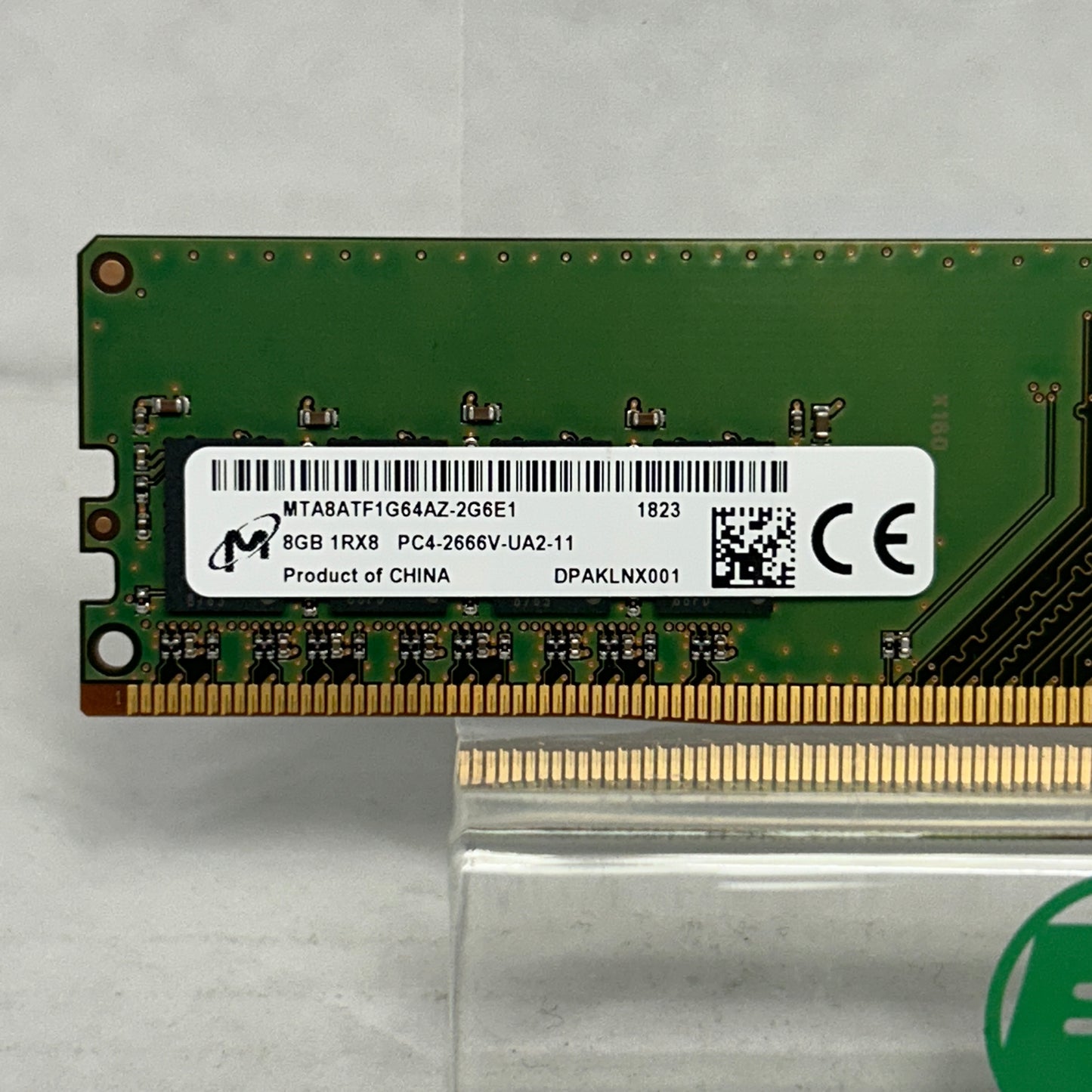 Micron 1RxB PC4-2666V-UA2-11 8GB (1x8GB) RAM DDR4 2666MHz MTA8ATF1G64AZ-2G6E1
