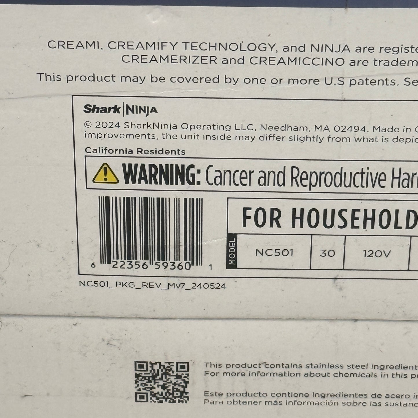 New Ninja CREAMi Deluxe XL 11-in-1 Ice Cream & Frozen Treat Maker NC501