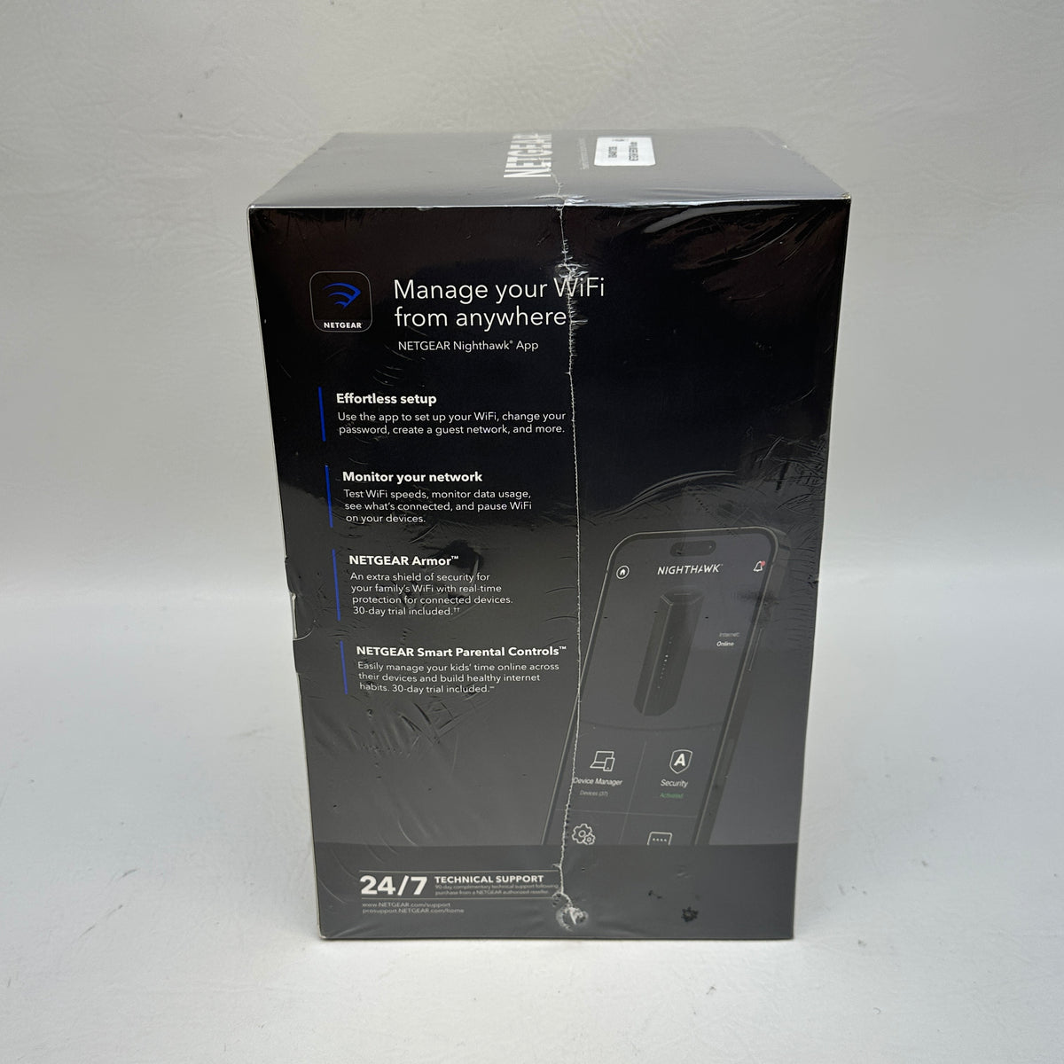 New NETGEAR Nighthawk Tri Band WiFi 7 BE9300-1AZPAS Home Router