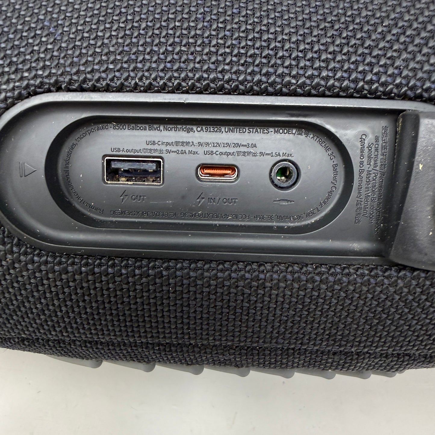JBL Xtreme 3 Portable Waterproof Bluetooth Speaker Black