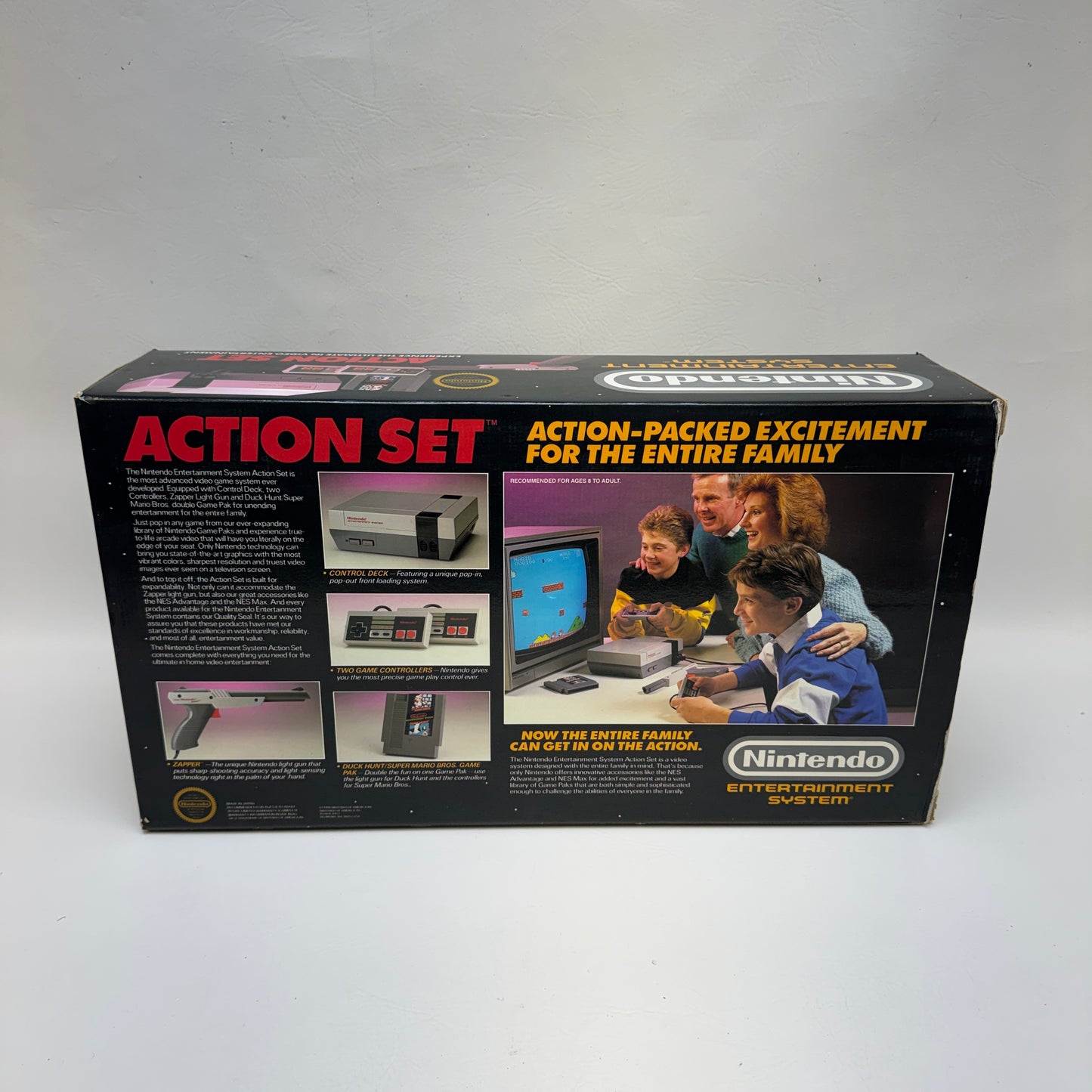 Nintendo Entertainment System NES Console Gaming System NES-001 Gray