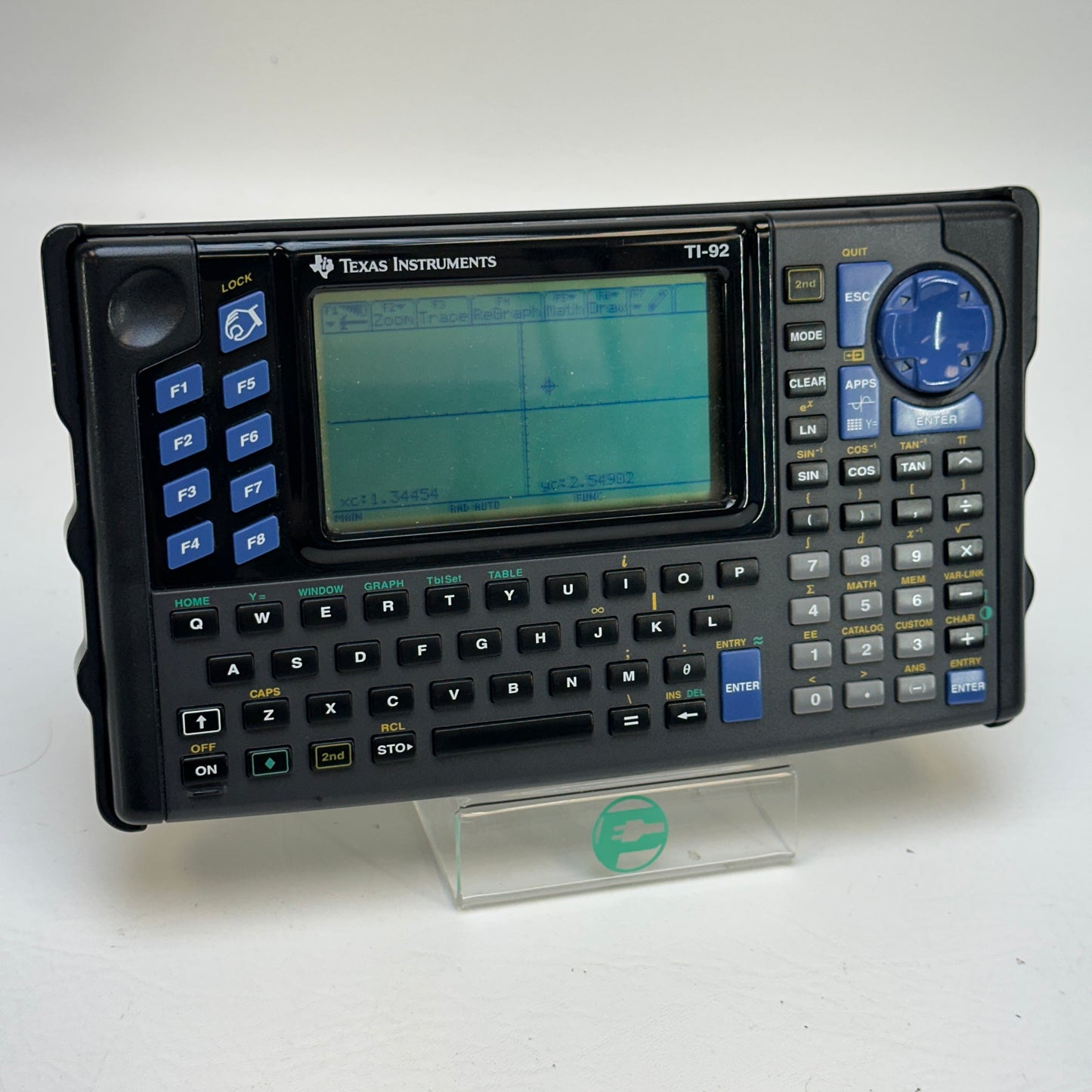 Texas Instruments TI-92 8.3" Graphing Calculator Black