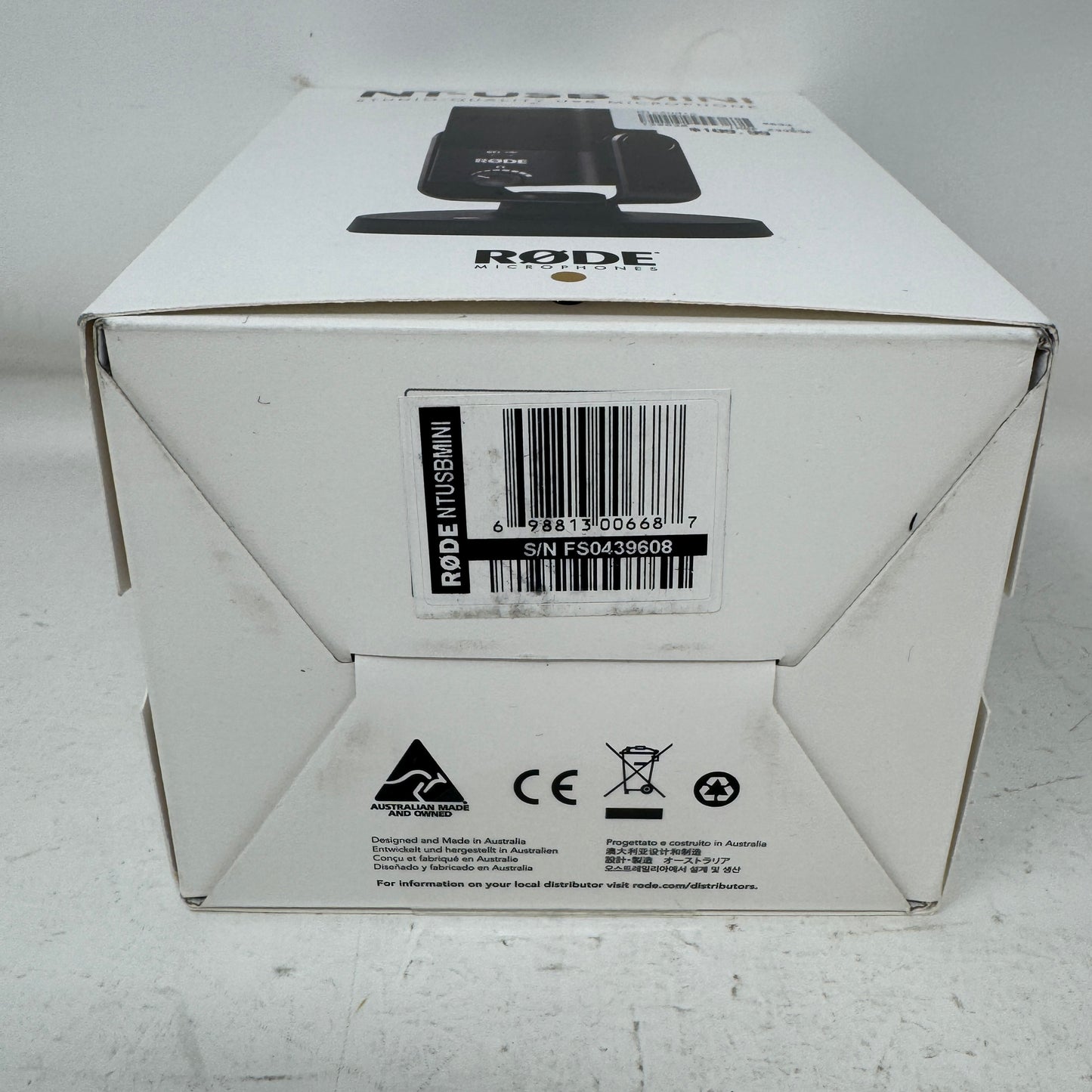 New Rode NT-USB Mini Studio-Quality USB Microphone