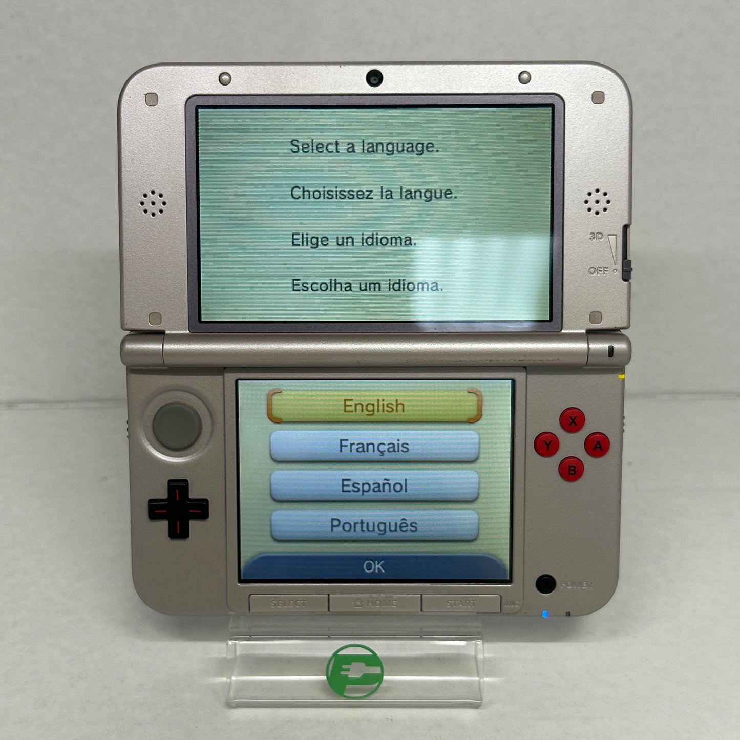 Nintendo 3DS XL Handheld Game Console SPR-001 NES Edition