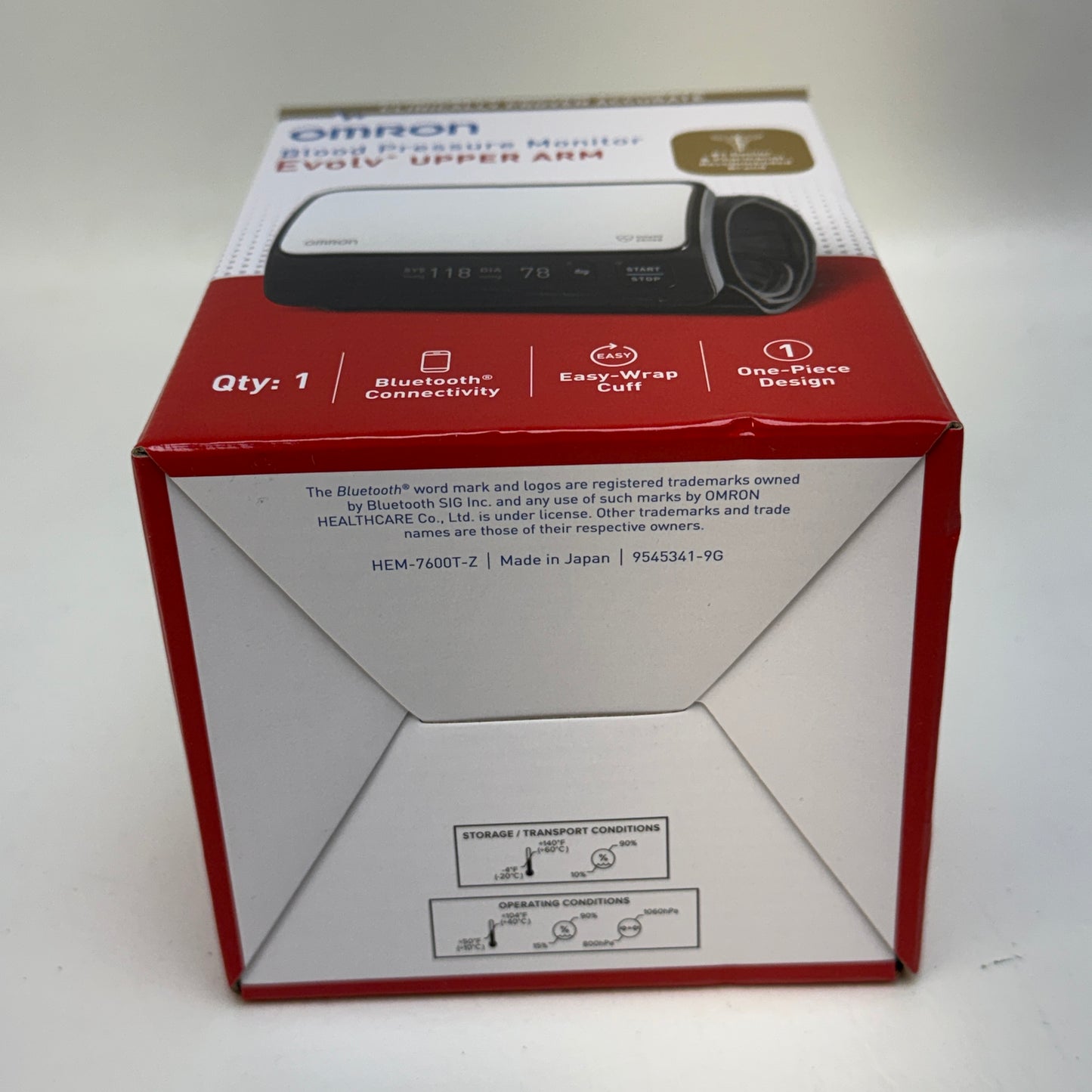 New Omron Evolv Upper Arm Wireless Blood Pressure Monitor BP7000 / HEM-7600T