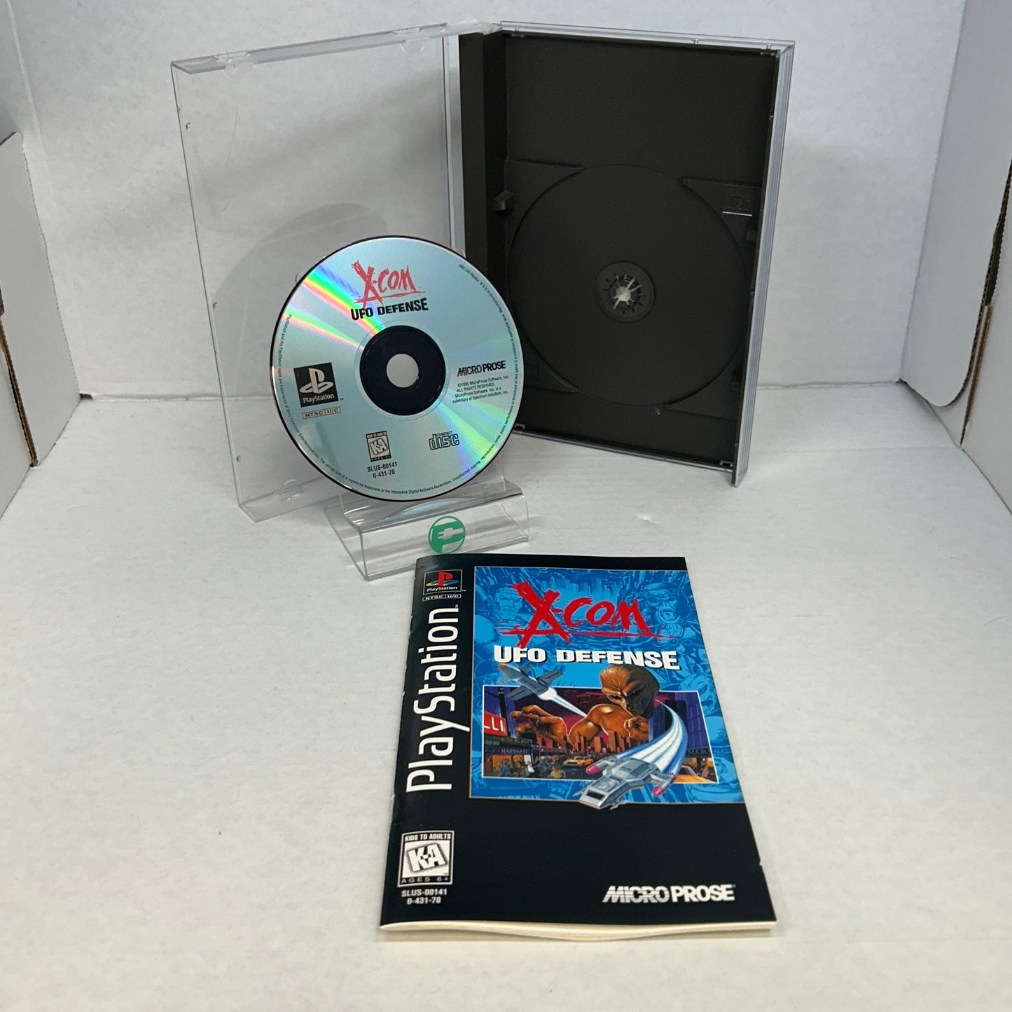 X-COM UFO Defense (Sony PlayStation 1 PS1, 1995)