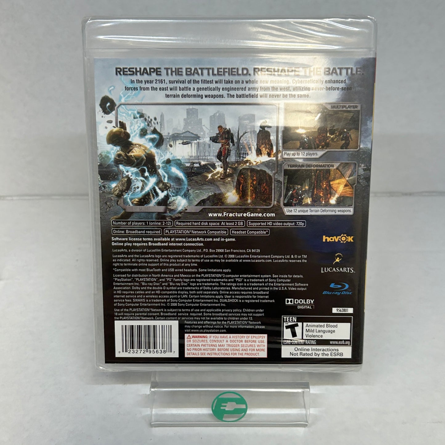 Fracture (Sony PlayStation 3 PS3, 2008)