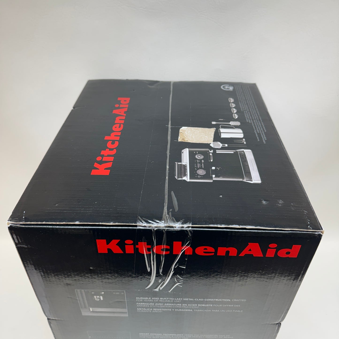 New KitchenAid KES6551BK Semi-Automatic Espresso Machine & Burr Grinder