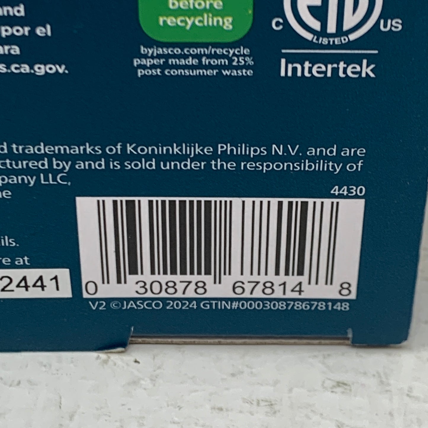 New Philips DLK4195A/37 Desktop Power Hub Charging Station