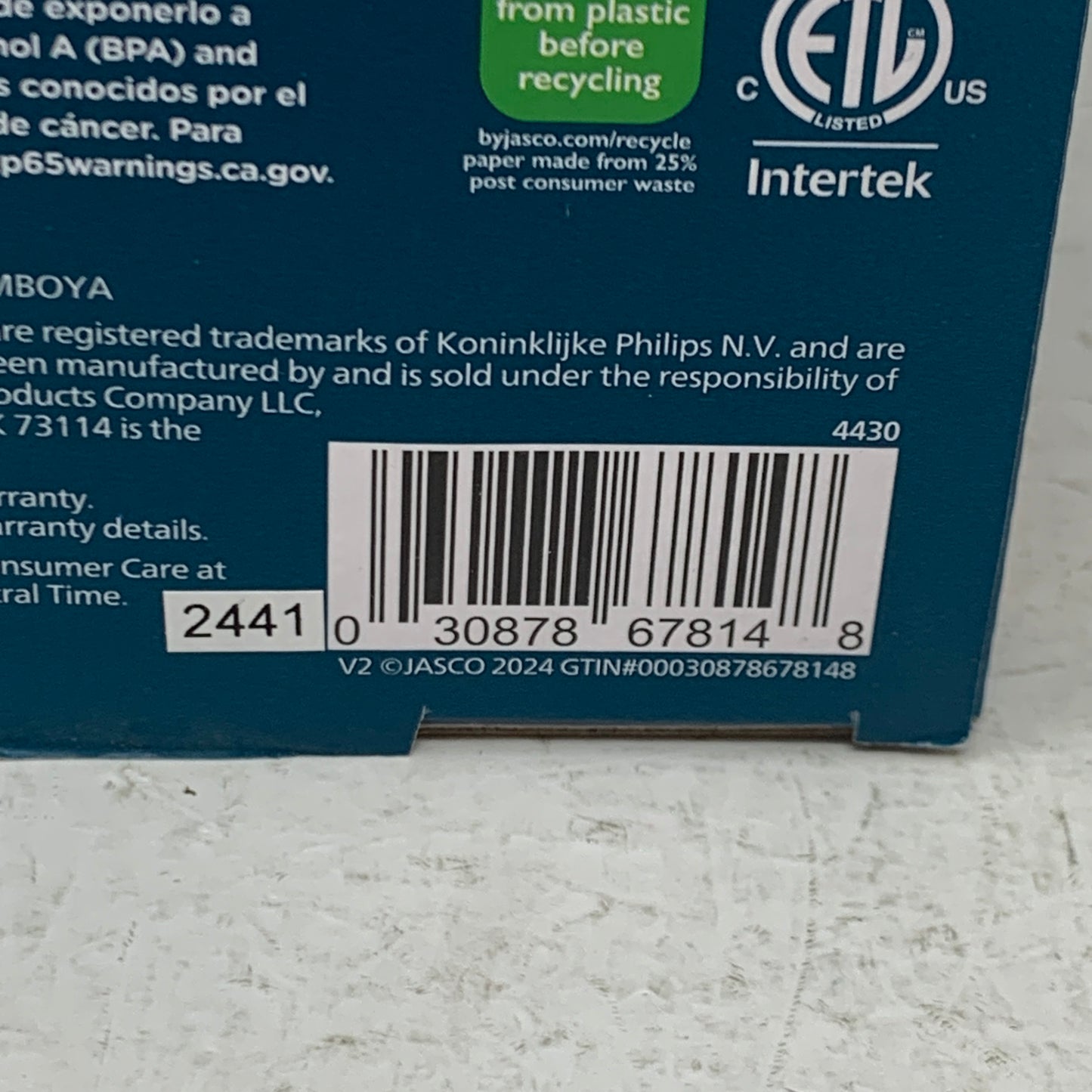 New Philips DLK4195A/37 Desktop Power Hub Charging Station