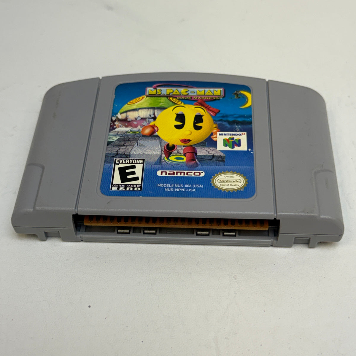Ms. Pac-Man: Maze Madness (Nintendo 64 / N64, 2000) Cartridge Only