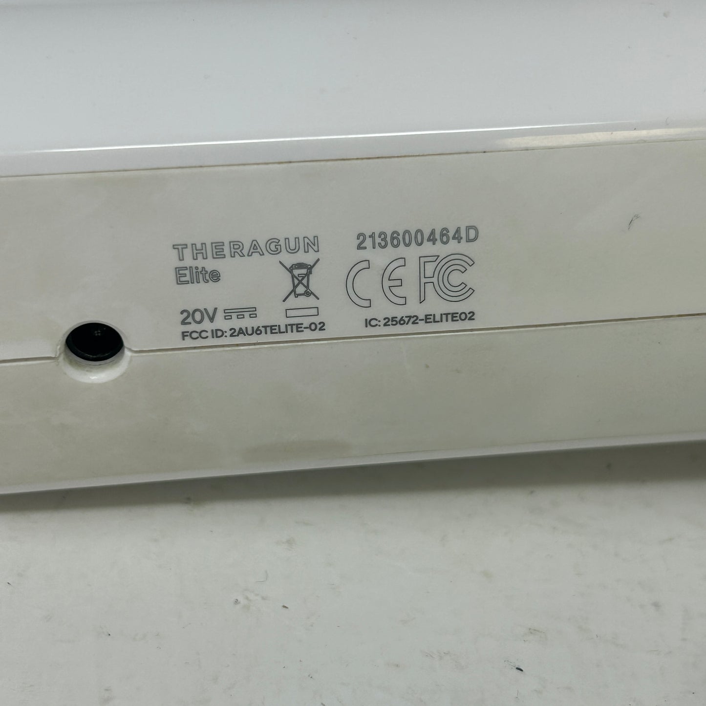 Therabody Theragun Elite White Percussive Massage Gun