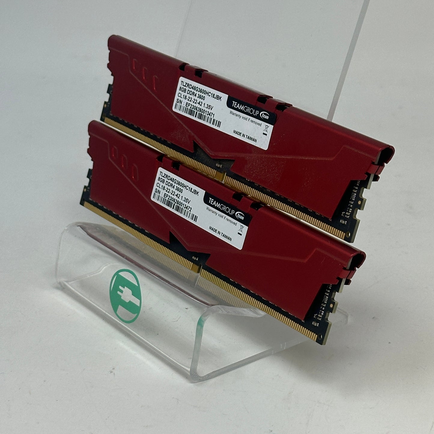 TeamGroup Vulcan Z 16GB (2x8GB) RAM DDR4 3600MHz TLZRD48G3600HC18JBK
