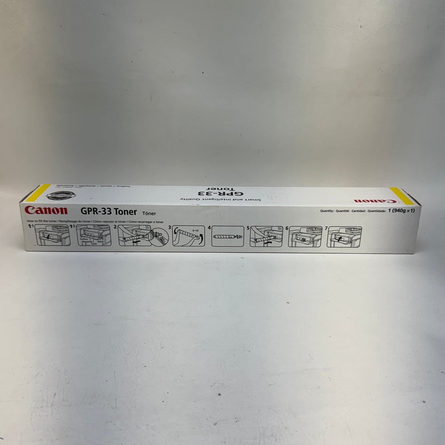 New Canon GPR-33 Yellow Toner Cartridge 2804B003AA