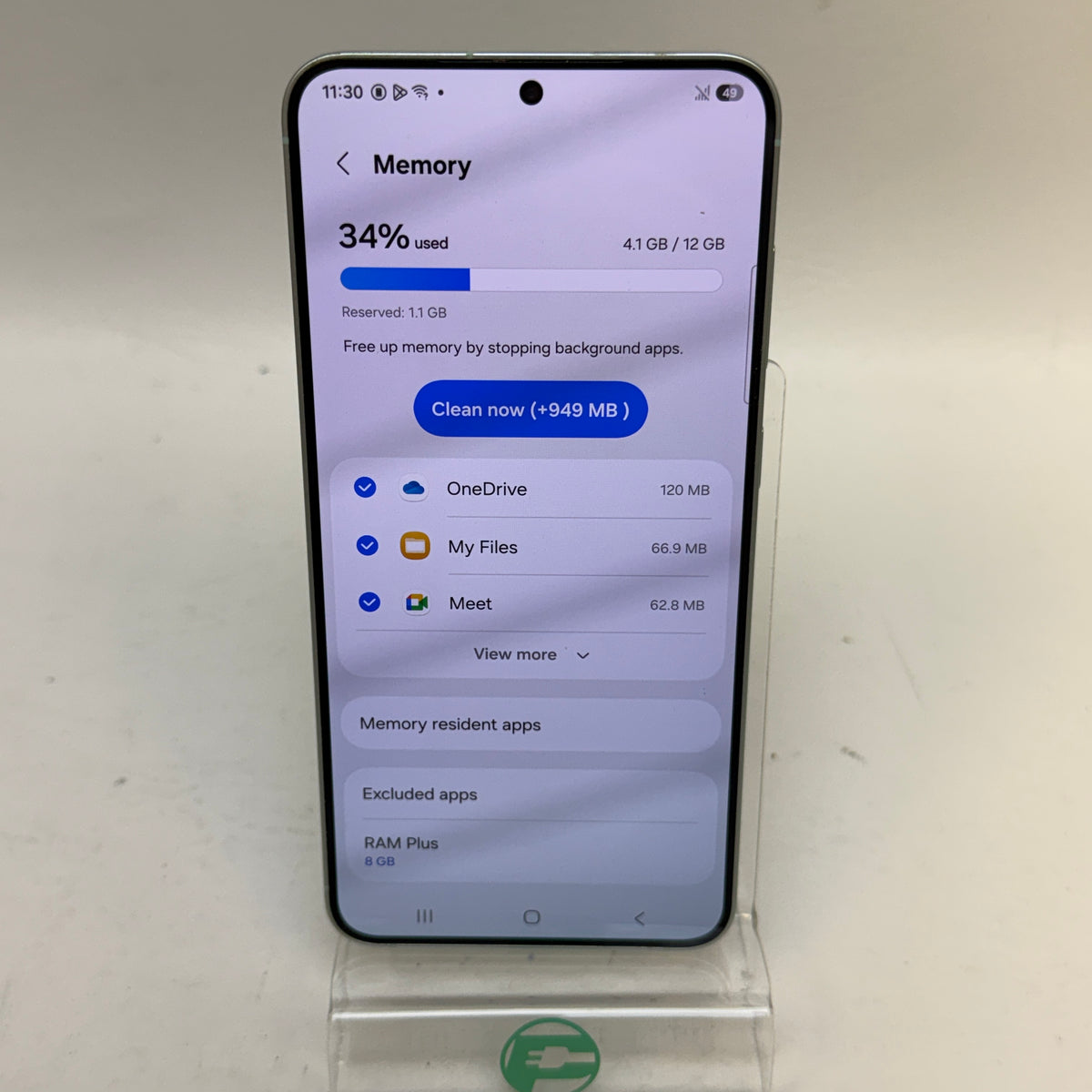 Samsung Galaxy S25 Plus 12GB RAM 256GB SM-S936U Mint