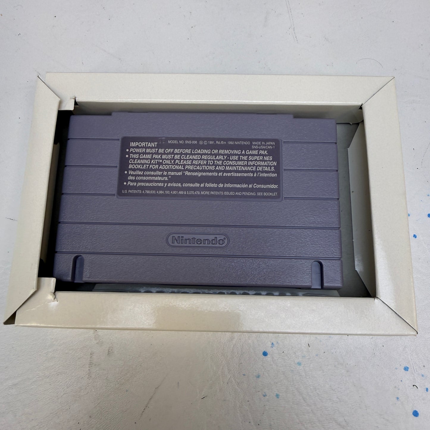 Super Star Wars Empire Strikes Back (Super Nintendo SNES, 1993)