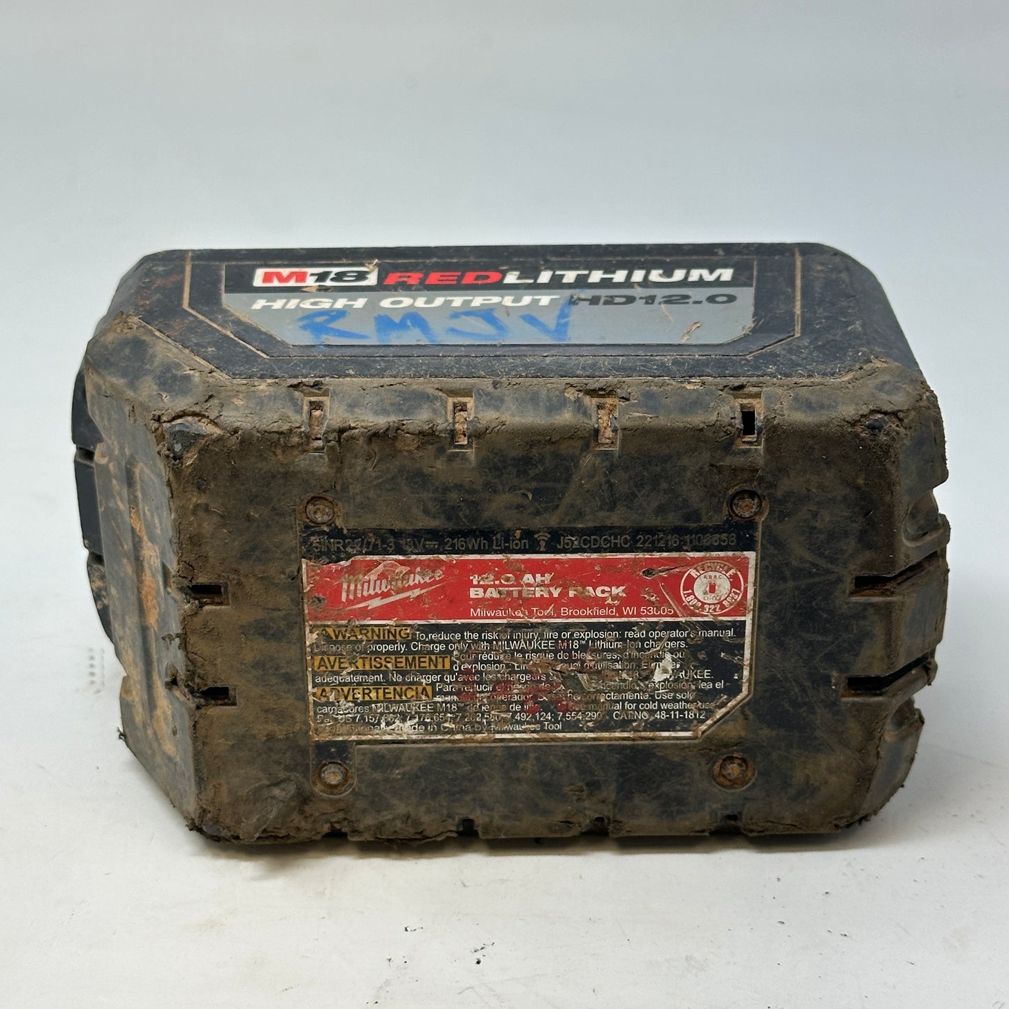 Milwaukee M18 18-Volt Lithium-Ion High Output 12. 0Ah Battery Pack