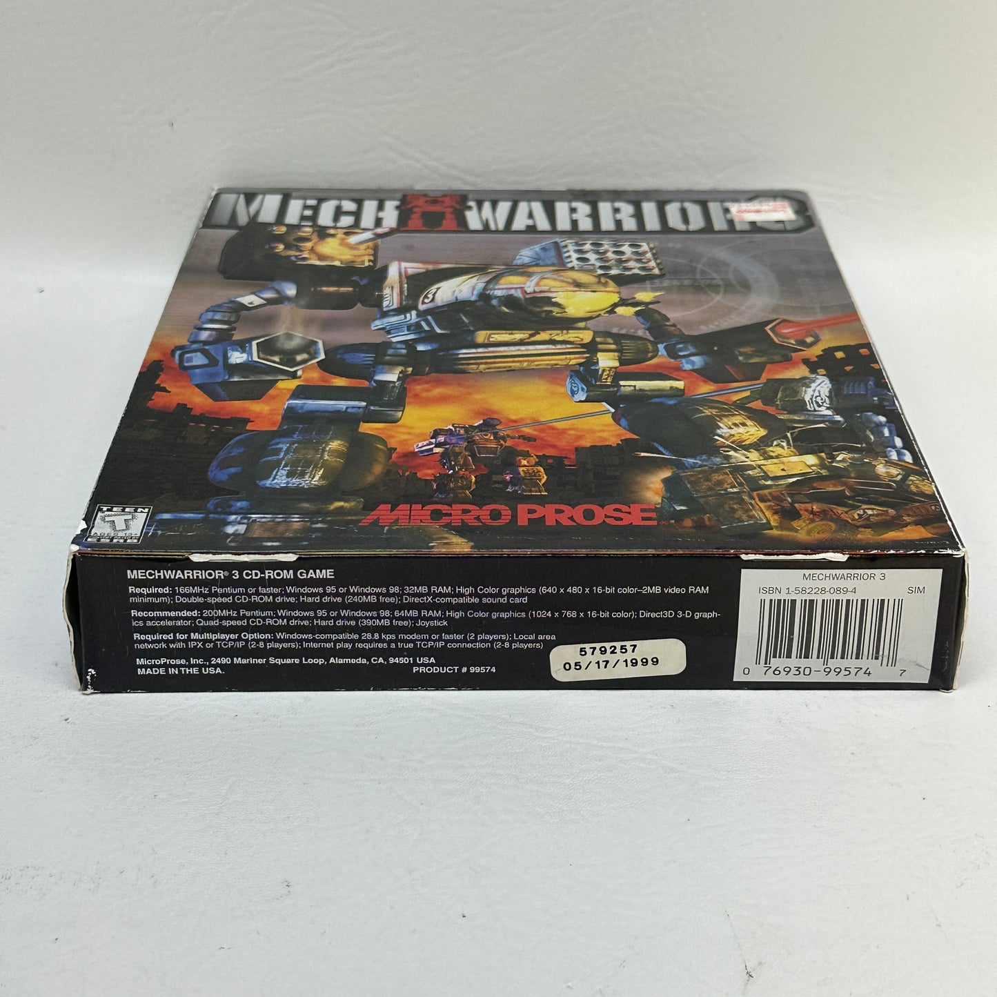 New MechWarrior 3 (PC, 1990)