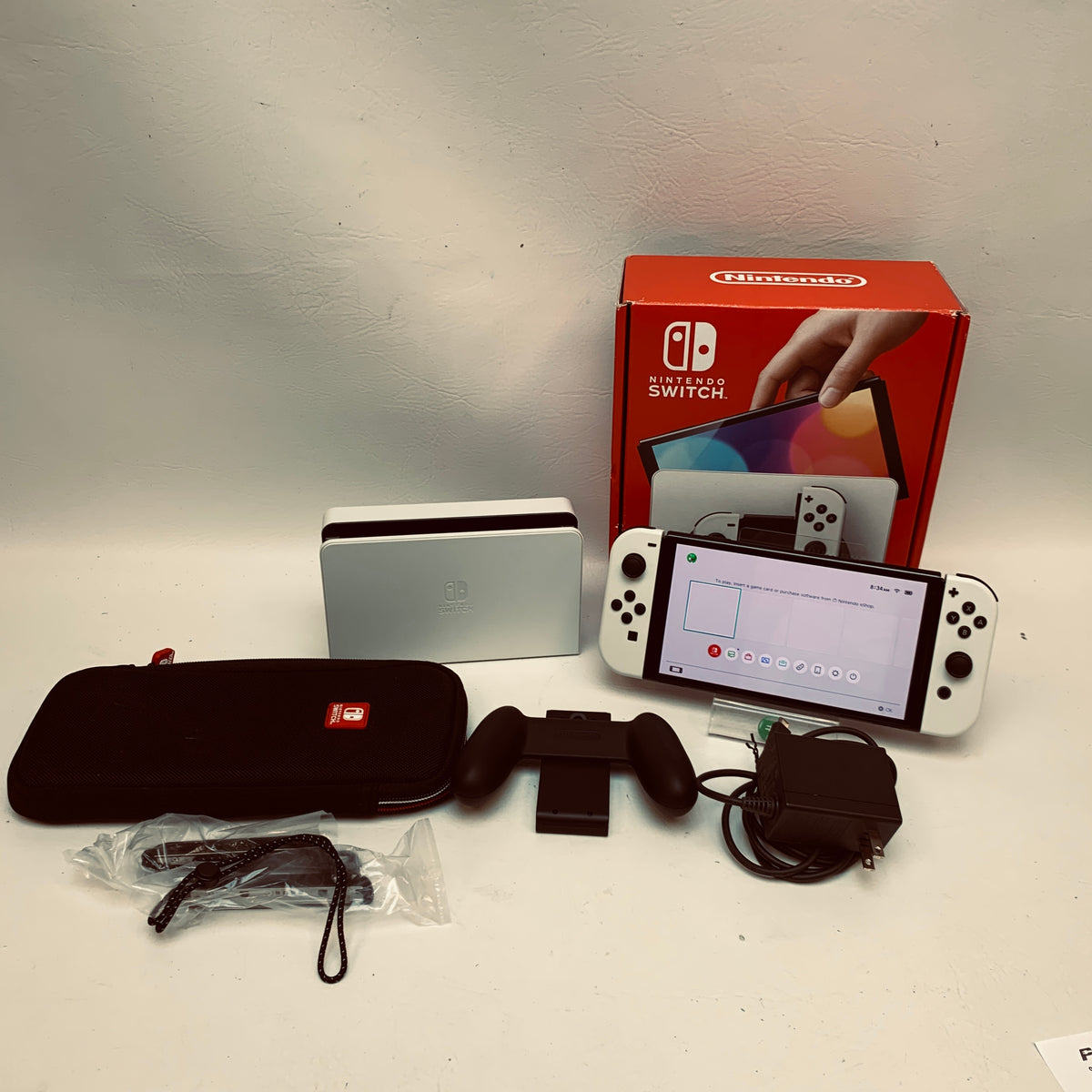Nintendo Switch OLED Console Gaming System HEG-001 White