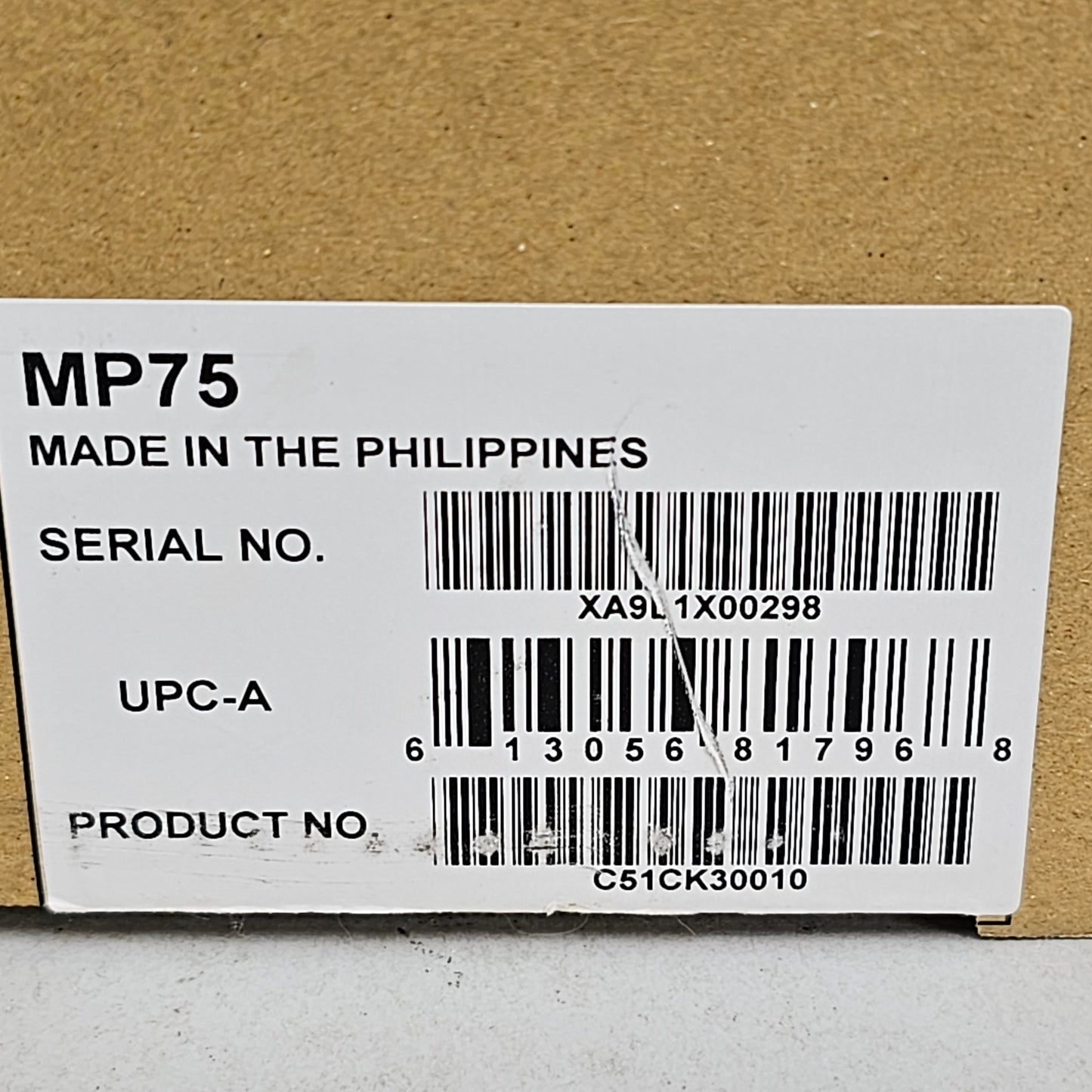 New Panduit MP75 Printer