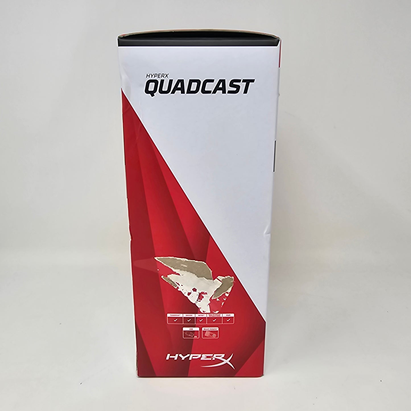 New HyperX Quadcast USB Microphone HX-MICQC-BK