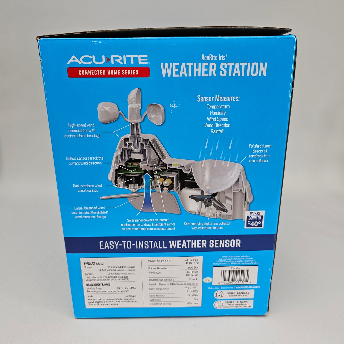 New AcuRite Weather Station Weather Station 01516LA1