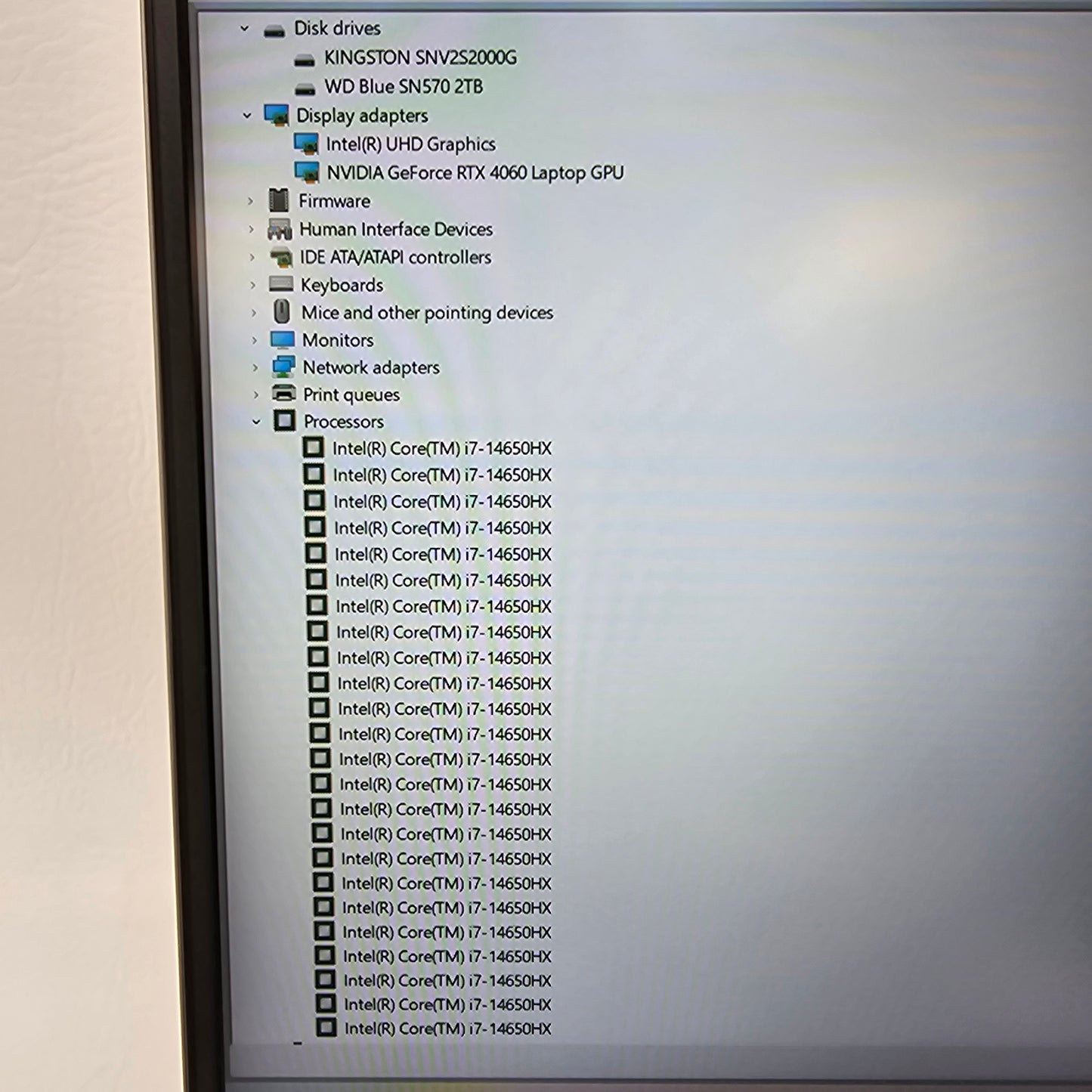 HP Omen 16-AE0073CL 16" i7-14650HX 2.2GHz 64GB RAM 2TB SSD 2TB SSD RTX 4060