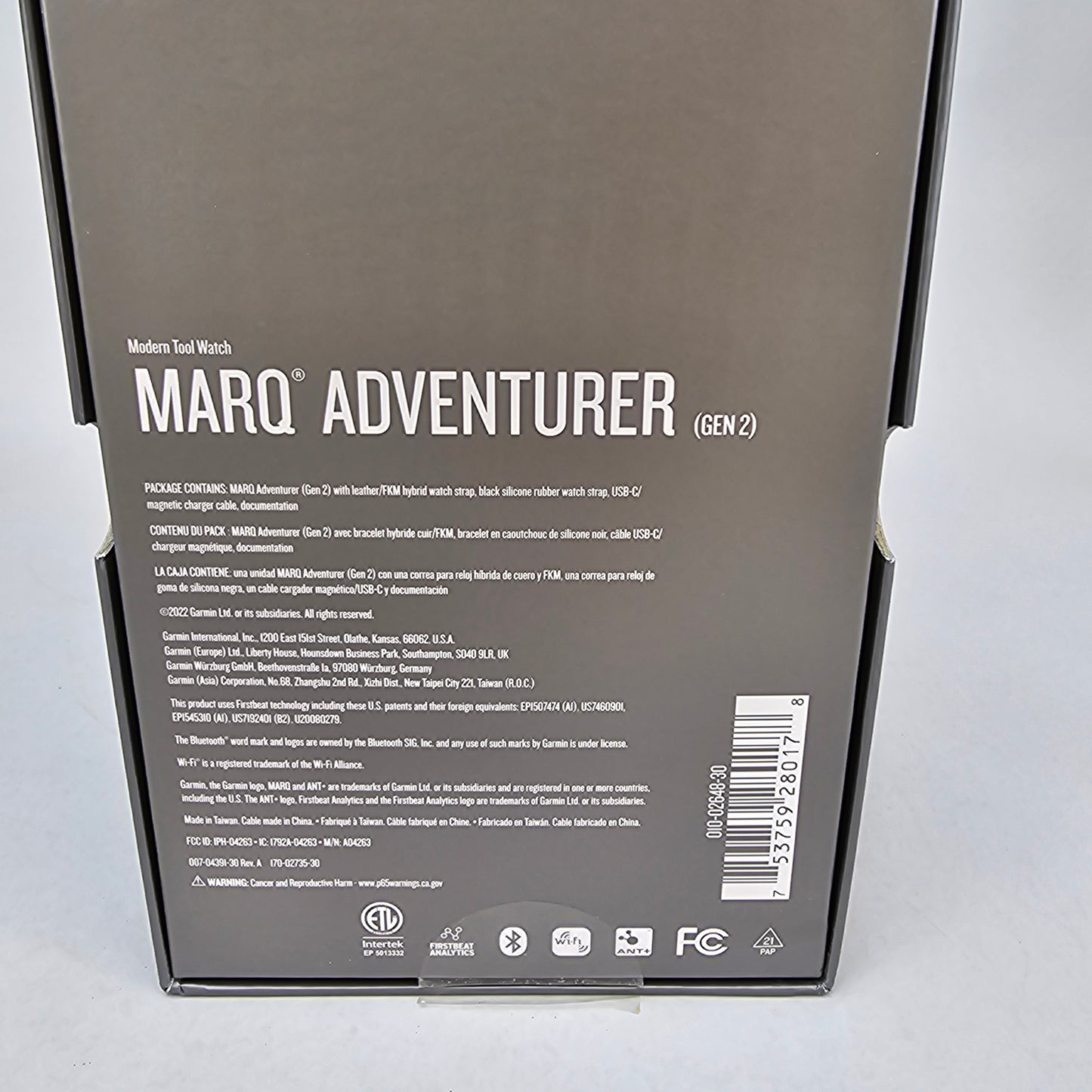 Garmin Marq Adventurer Gen 2 Modern Tool Watch A04263