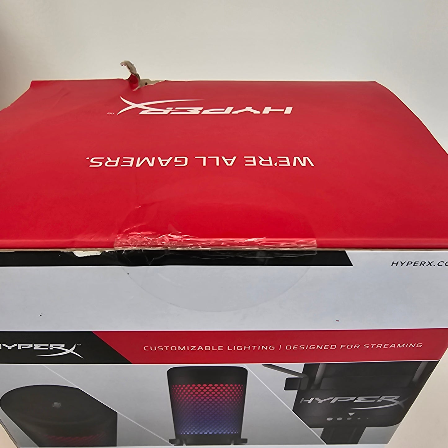 New HyperX Quadcast S USB Microphone QDCOO1