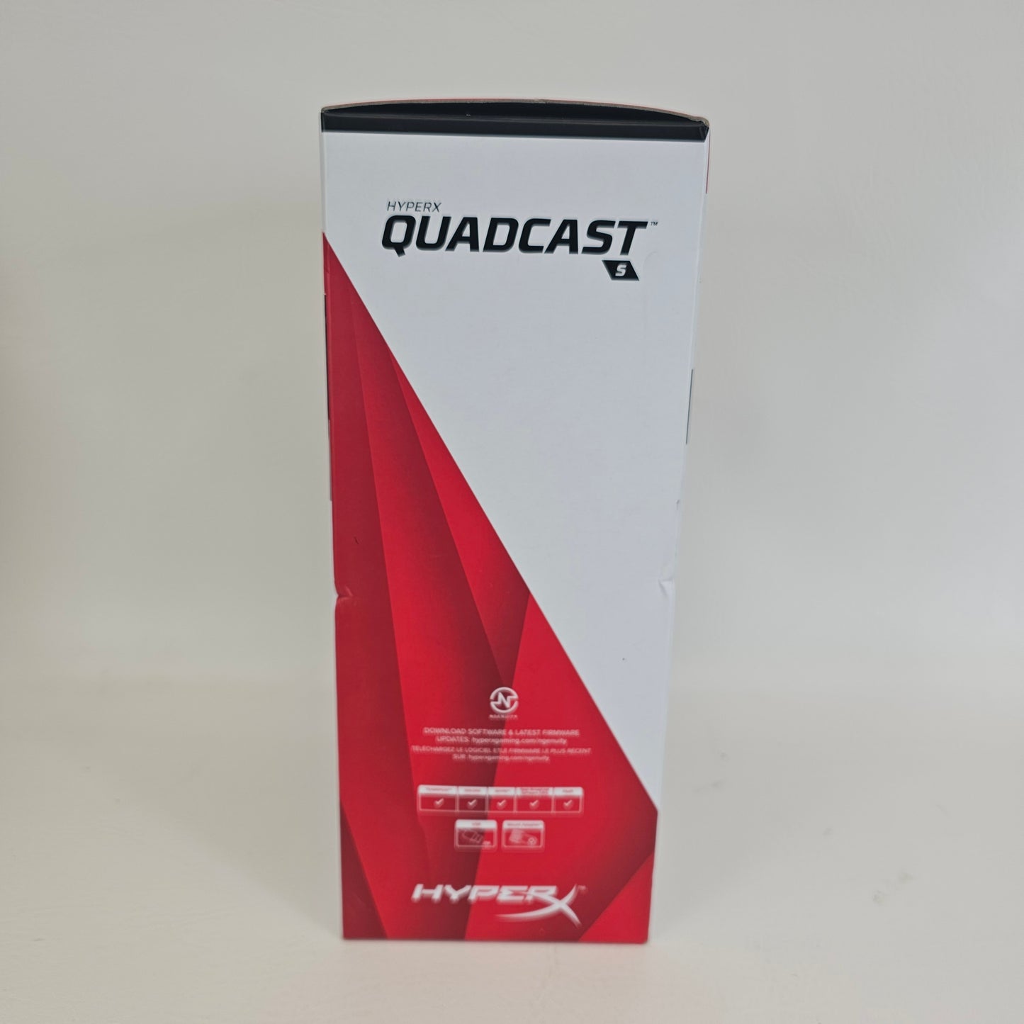 New HyperX Quadcast S USB Microphone QDCOO1