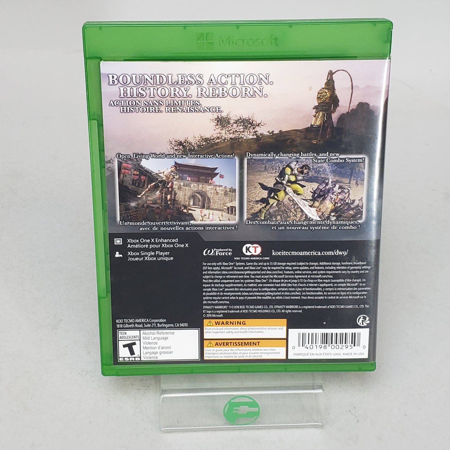 Dynasty Warriors 9 (Microsoft Xbox One, 2018)