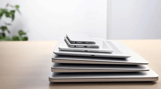 A group of older smartphones was collected for reuse or recycling at PayMore Reston.