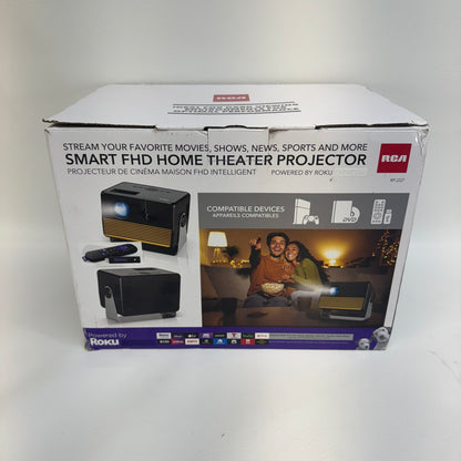 New RCA RPJ227 Projector/Streaming Device