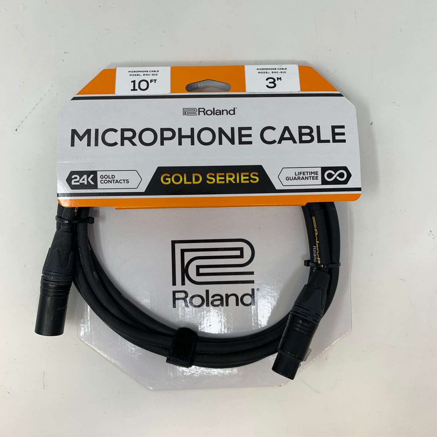 New Roland Gold Series Microphone Cable