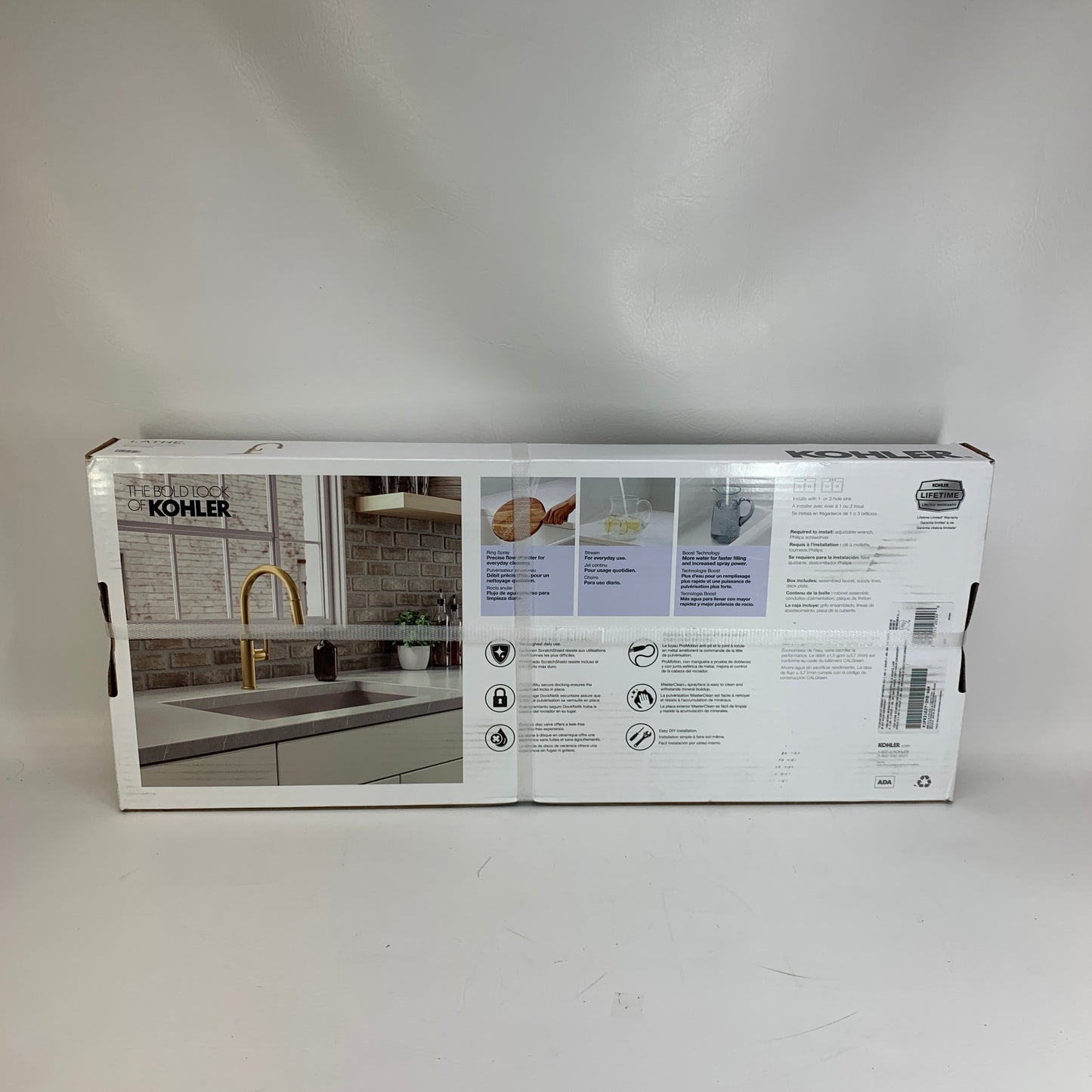 New Kohler Lathe Kitchen Faucet R31627-2MB