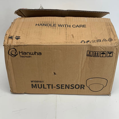 New Hanwha Wisenet 8MP Multi-Sensor Multi-Directional PTRZ Camera PNM-9084RQZ1