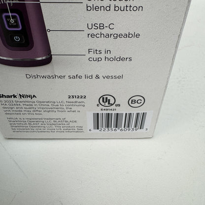New Ninja Blast Portable Blender Blender BC151PR