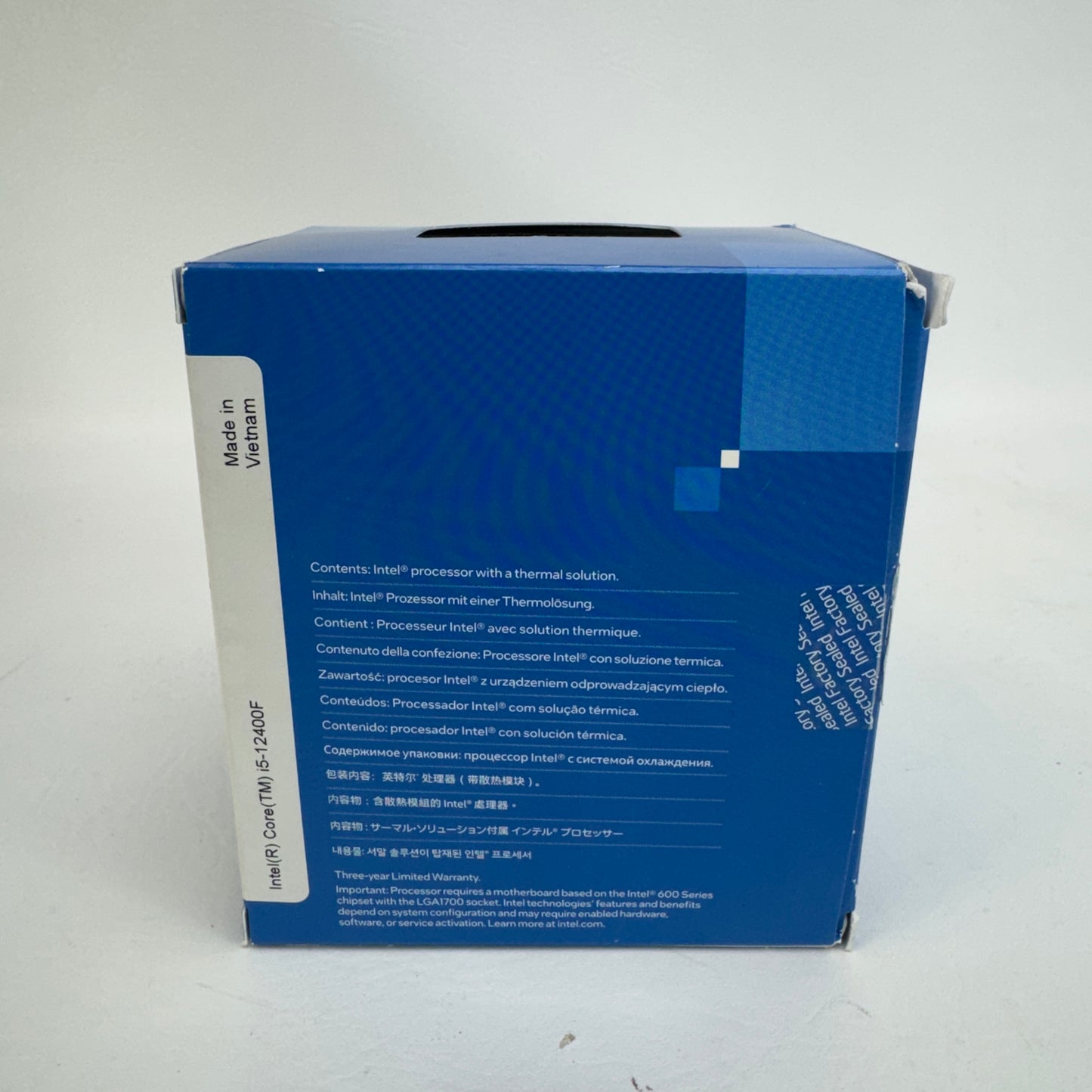 Intel Core i5-12400F 4.40 Ghz 6 Core 12 Thread LGA 1700